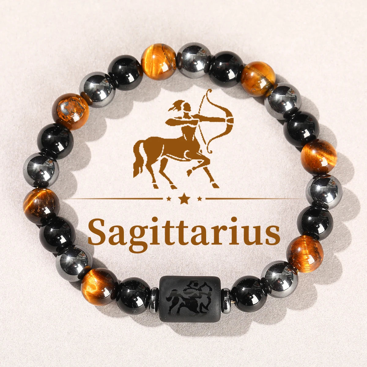 Jd signo do zodíaco pulseira homme 12 constelação pedra natural pulseiras gemini virgem leo libra pulseira feminino masculino amizade presente