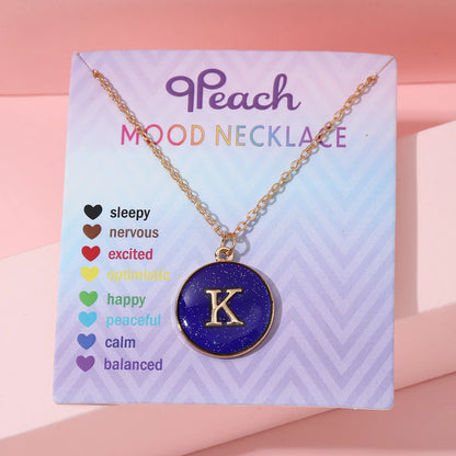 Collar de inicial termocrómica