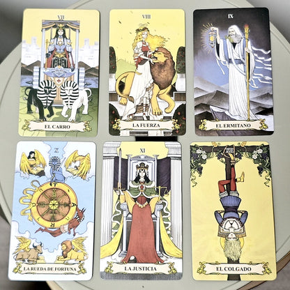 Tarot Espejo Secreto · Baraja Ilustrada
