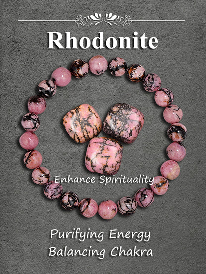 Pulsera Destino · Cuentas de Piedra