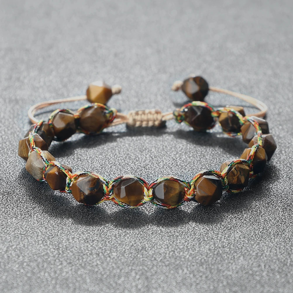 Pulsera Trama · Cuentas Bohemias