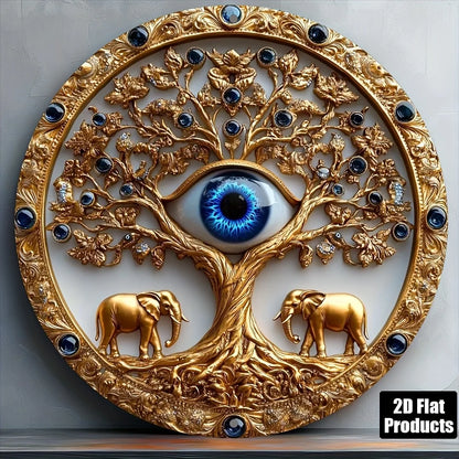 Cuadro Ojo del Árbol · Impresión Circular
