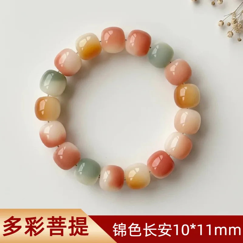Pulsera Bodhi de cuentas en degradado