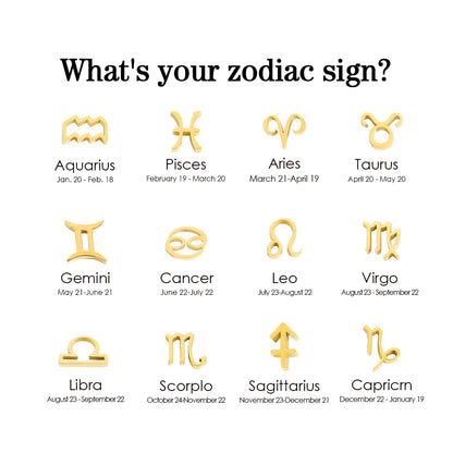 Colgante Signo · Símbolo Zodiacal