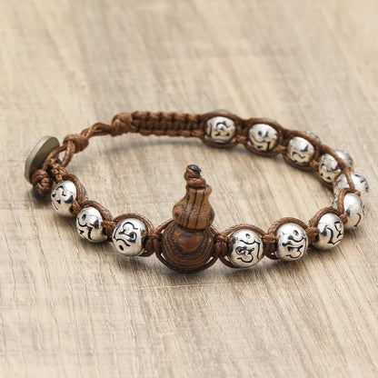 Pulsera Calabaza · Cuentas y Símbolos