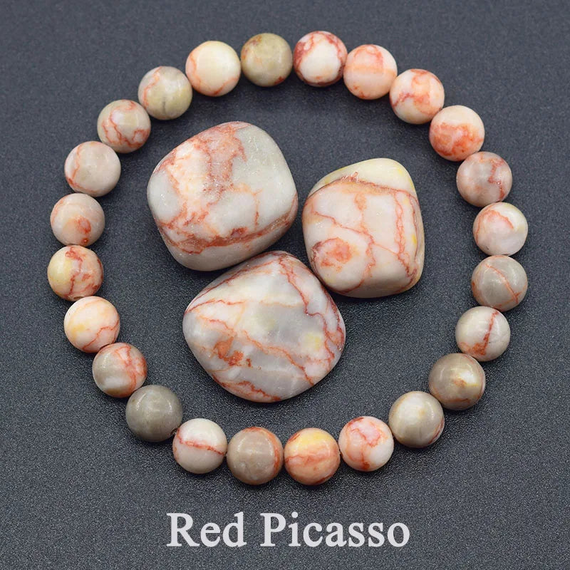 Pulsera Aura · Cuentas de Piedra