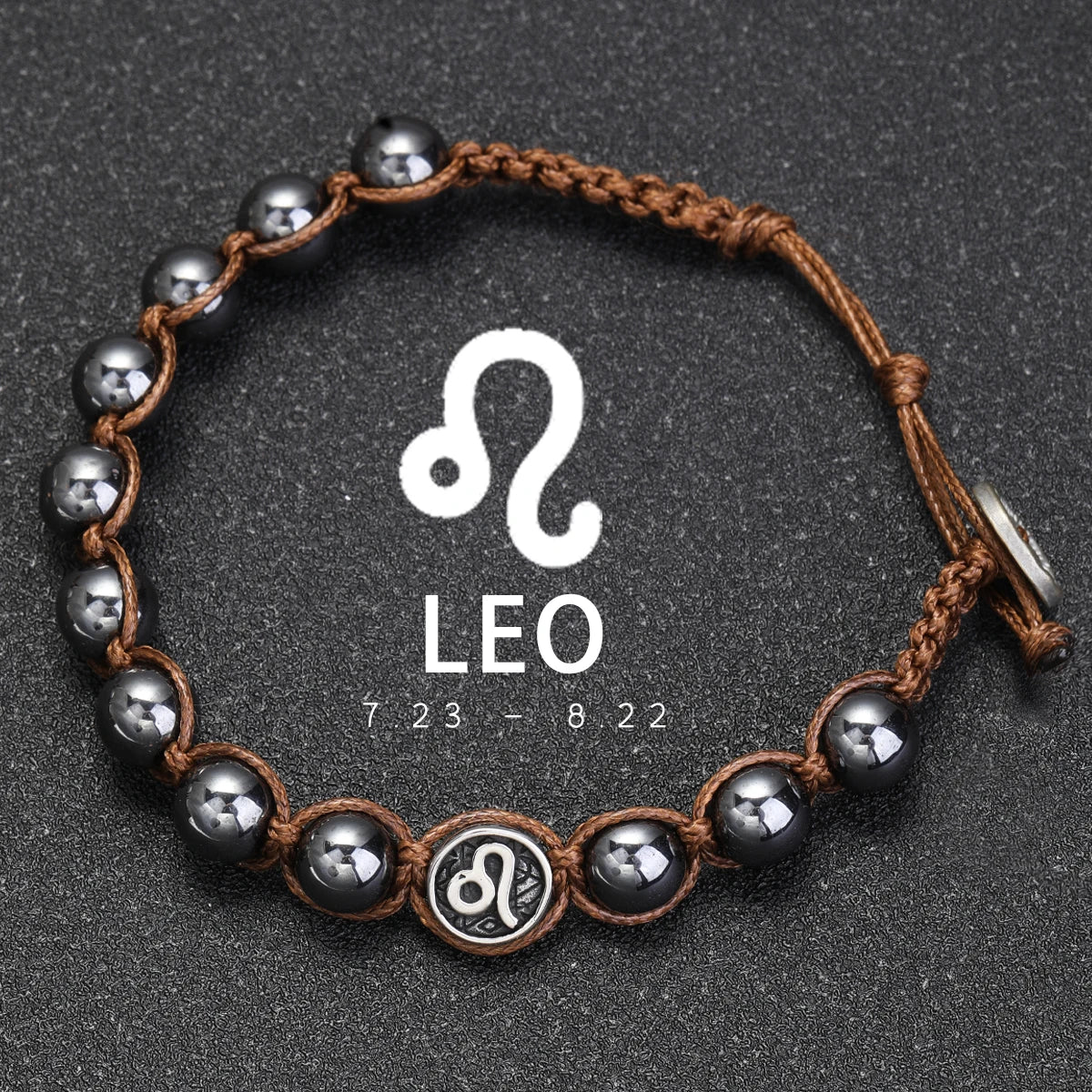 Pulsera Sideral · Signos y Hematita
