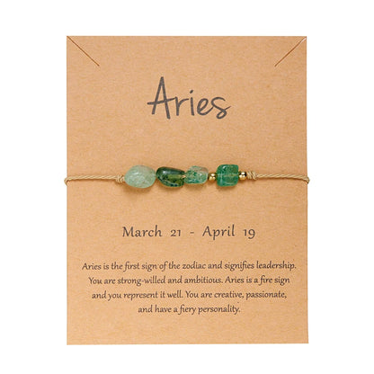 Pulsera Constelación · Cordón y Cuentas