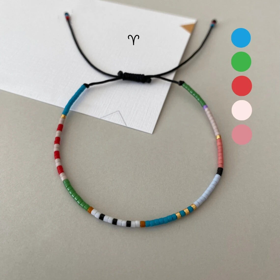 Pulsera Órbita · Abalorios del Zodiaco