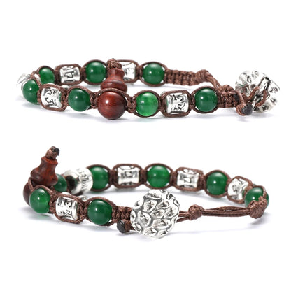 Pulsera Calabaza · Cuentas y Símbolos