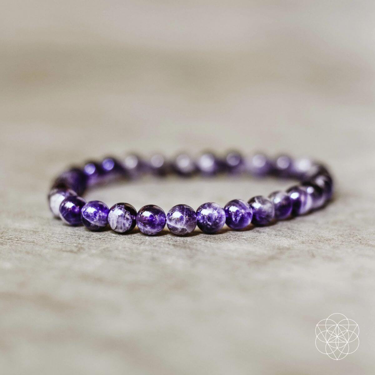 Pulsera de amatista · Purificación